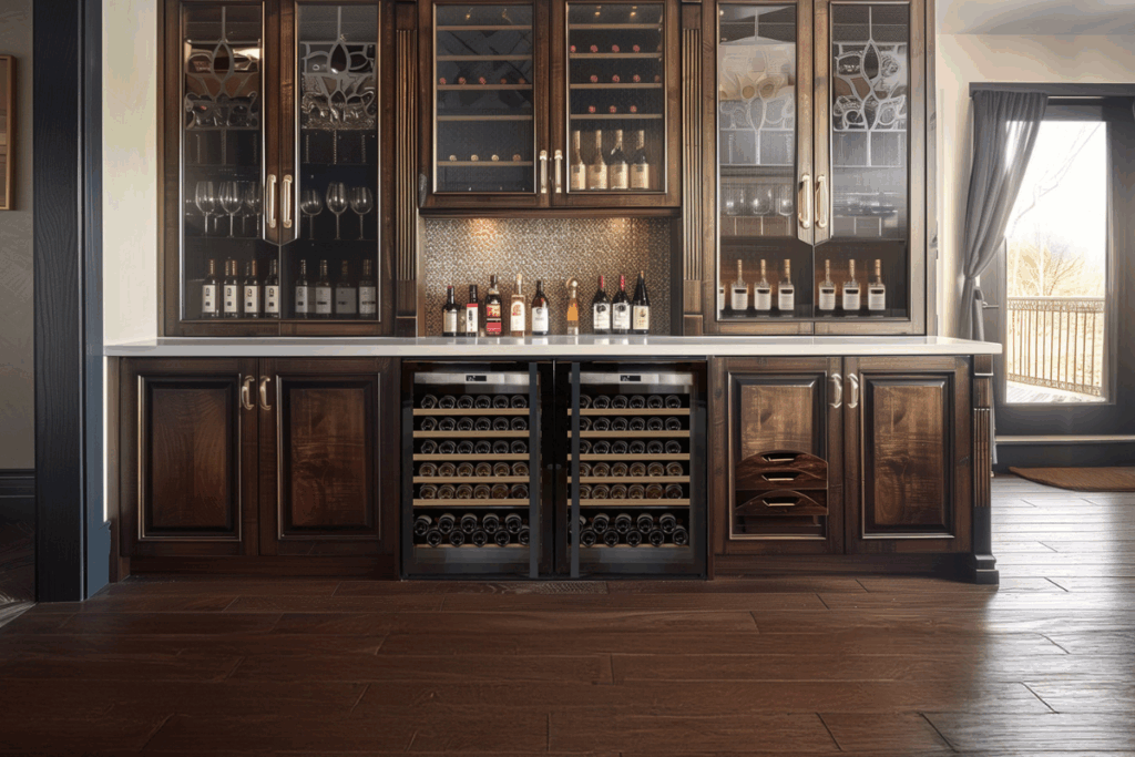 small loft double wine fridges