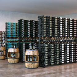 Island Display Rack example in a boutique wine shop