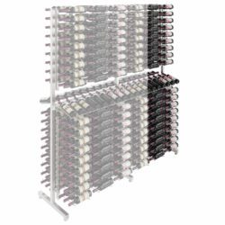 Island Display Rack Freestanding Retail Metal Wine Rack