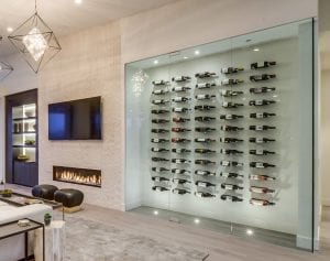 Vino Pins Modern Wine Cellar Example