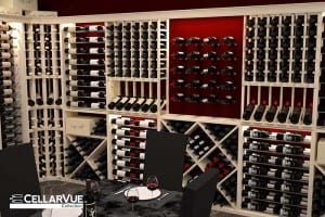 CellarVue Modular Metal and Wood Wine Racks