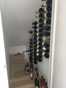 DIY Wine Rack Install