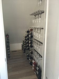 DIY Wine Rack Install