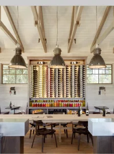 Medlock Ames Winery Tasting Room designed by Wick Designs SF