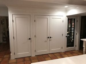 Turning A Water Heater Closet Into A Custom Wine Cellar In