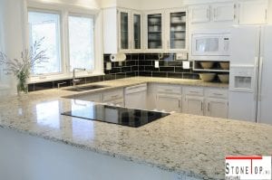 natural quartz kitchen