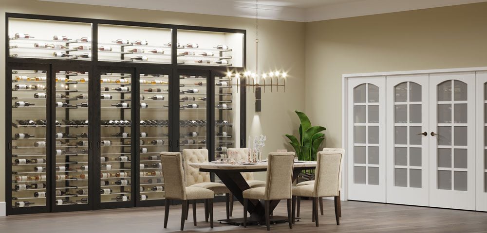 Evolution Series Wine Wall cellar