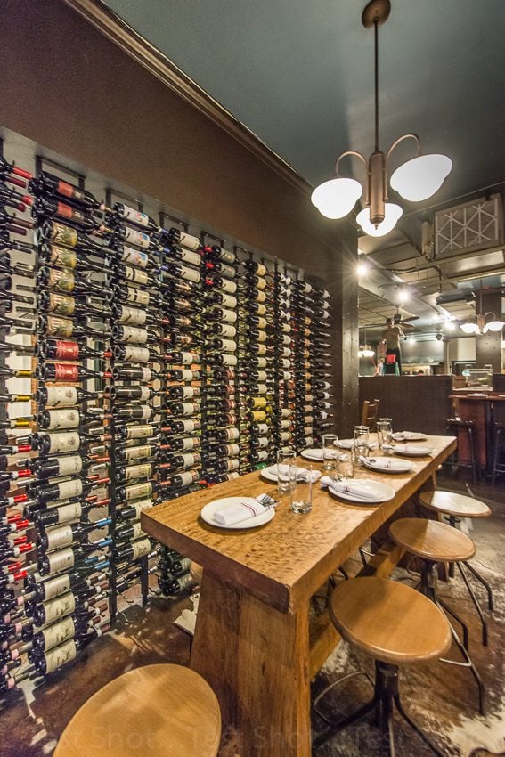 Osteria Marco Denver Wine Wall