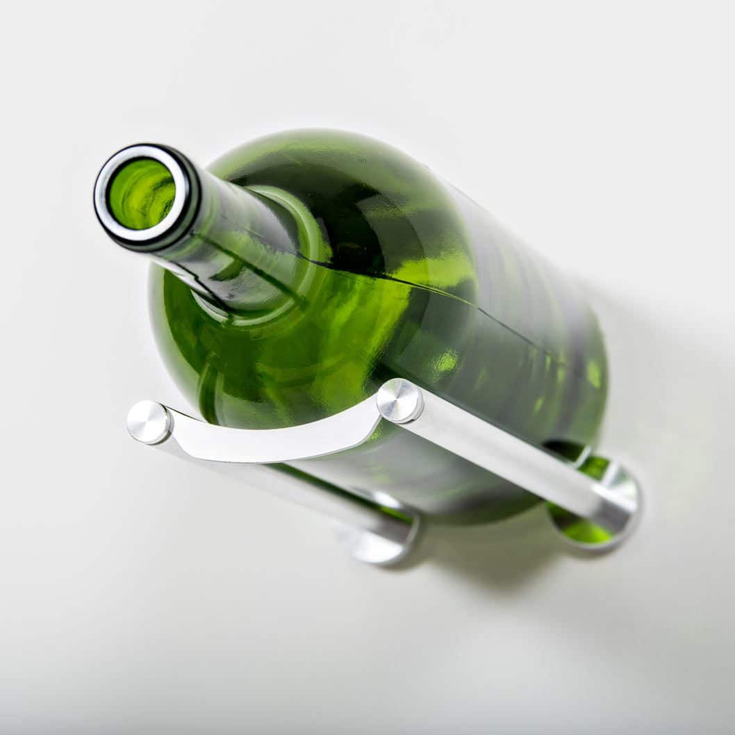 Wine best sale bottle mount