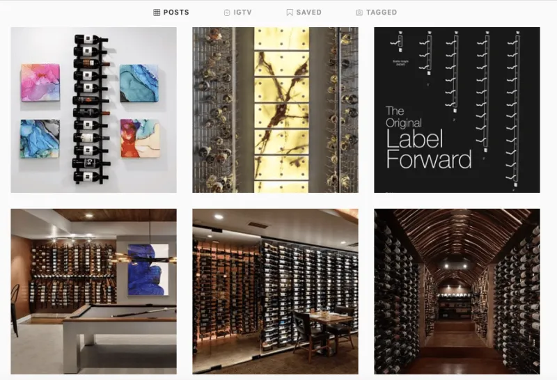Wine Cellars of Instagram
