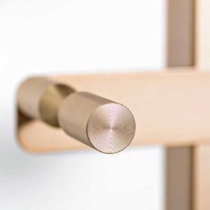 Vino Pins in Golden Bronze as part of Vino Series Post system