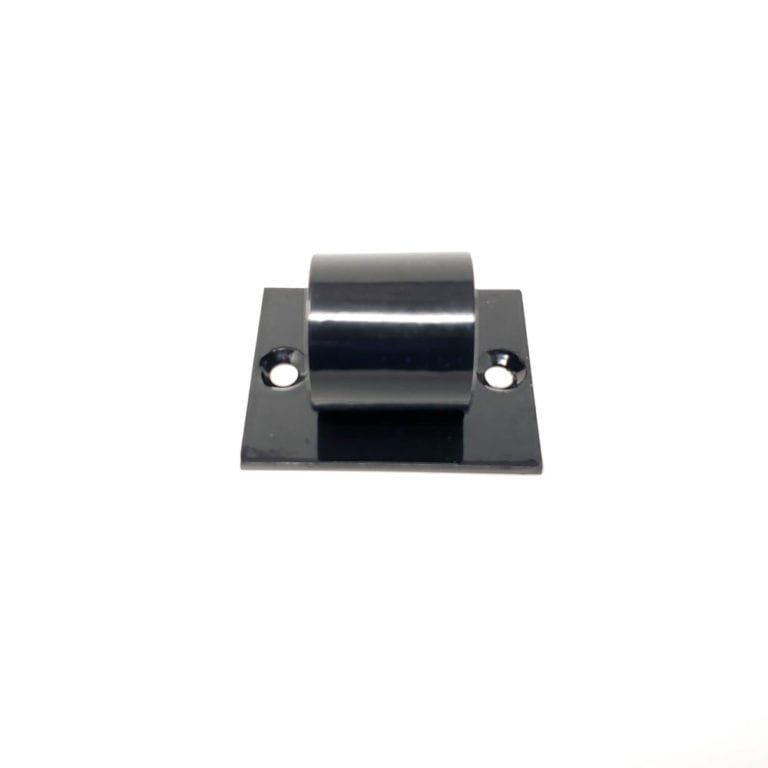 Vino Series Post Angled Base Plate in Gloss Black