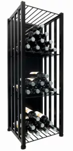 Case & Crate 2.0 Bin Kit (48 bottles, matte black finish)