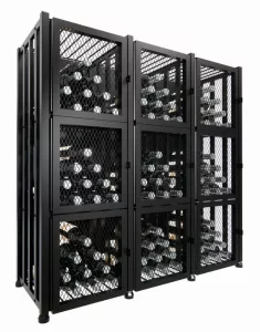 Case & Crate 2.0 Locker Kit (144 bottles, matte black finish)