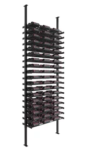 Evolution Wine Wall Post Floating Wine Rack Kit