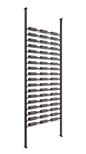 Low Profile Floor to Ceiling Wine Wall Rack