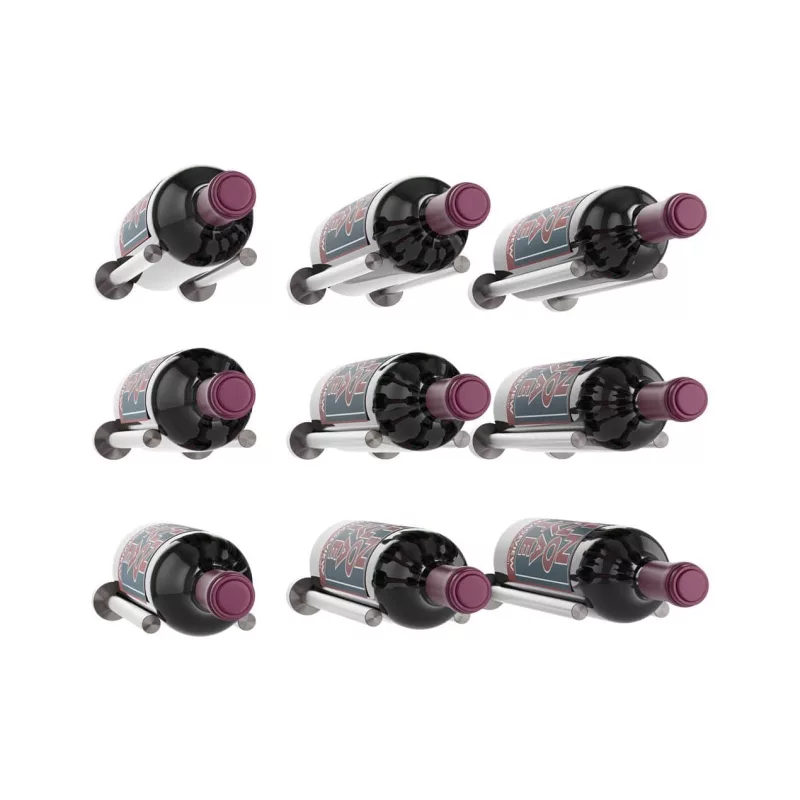 VintageView Vino Rails 9-Bottle Designer Kit