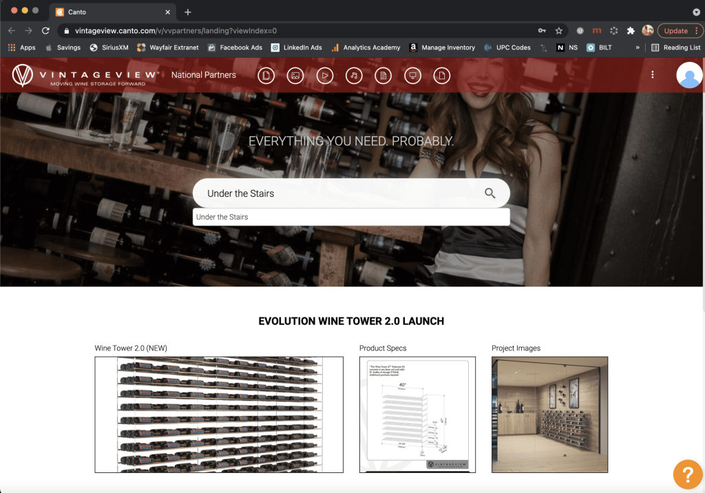 Canto Digital Asset Management for VintageView