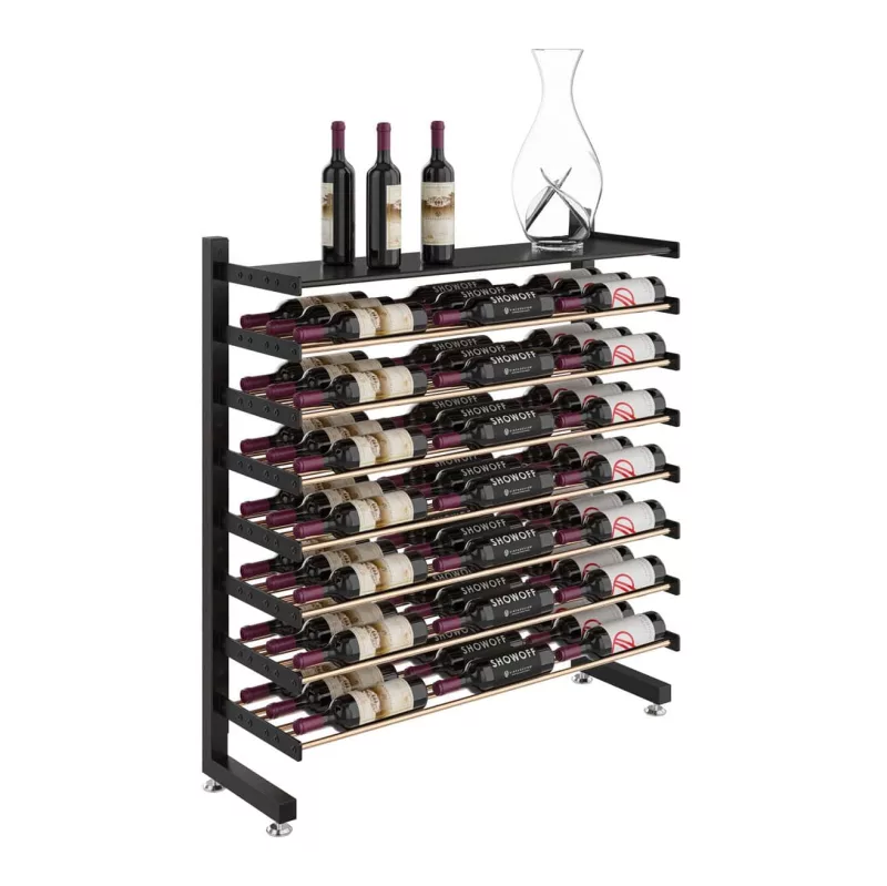 Evolution Island Display Freestanding Wine Rack
