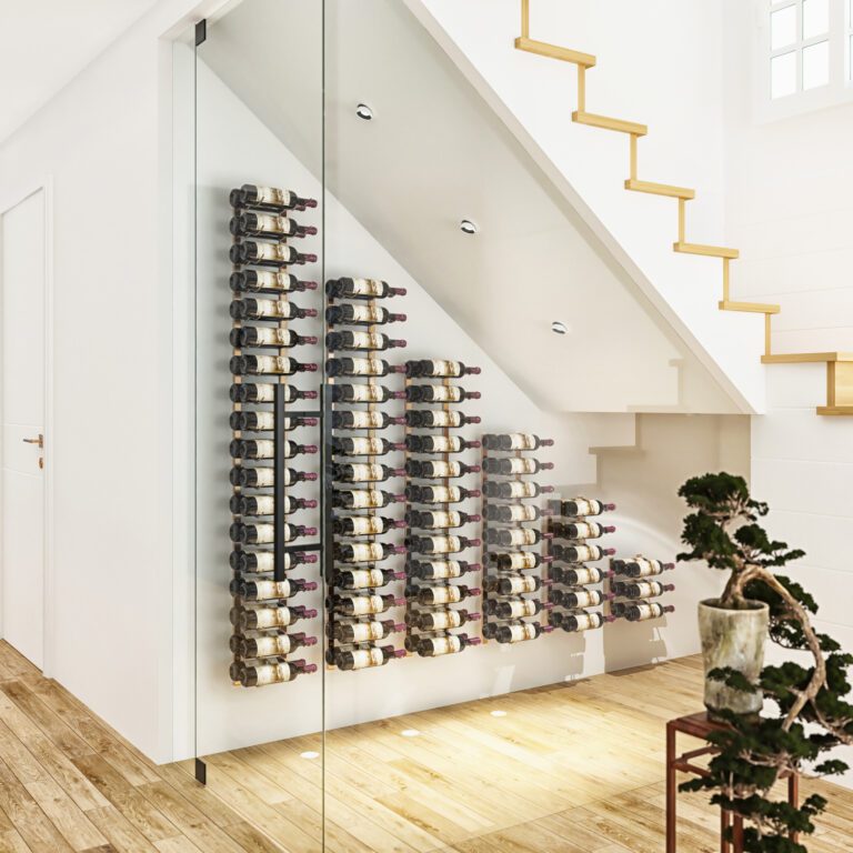 W Series Wall Mounted Wine Rack