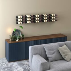 W Series Wall Mounted Wine Rack