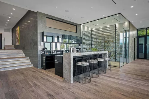 Evolution Wine Wall Wall Mounted Metal Wine Rack