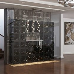 Case & Crate Locker 3 Metal Wine Storage