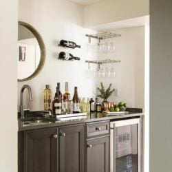 W Series Metal Wine Glass Rack