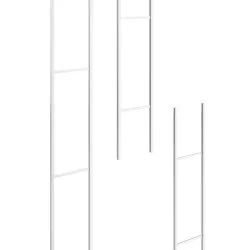 W Series Wine Rack Frame Big 10 in Chrome finish.