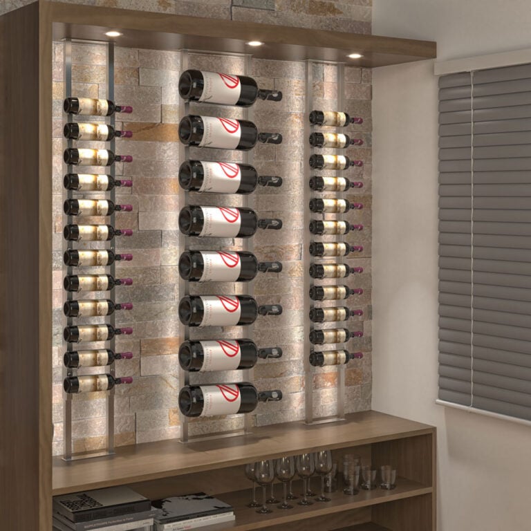 W Series Frame Big 10 shown in a home wine display.
