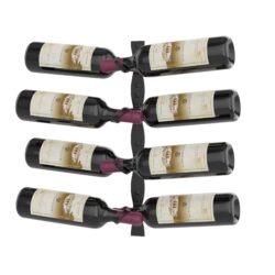 R Series Helix Dual 20 (minimalist wall mounted metal wine rack kit)