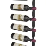 R Series Helix Single 30 (minimalist wall mounted metal wine rack kit)