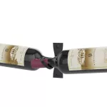 Helix Dual 5 modern metal wine rack