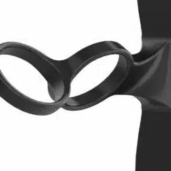 R Series Helix Dual (minimalist wall mounted metal wine rack kit)