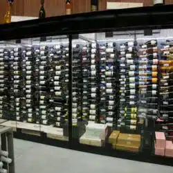 W Series 5 Wall Mounted Metal Wine Rack