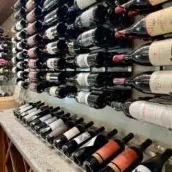 W Series Presentation Row Metal Wine Rack