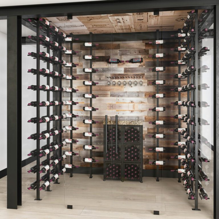 Case & Crate Locker 3 Metal Wine Storage