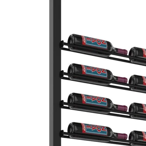 Evolution Low Profile Ultra Slim Metal Wine Rack