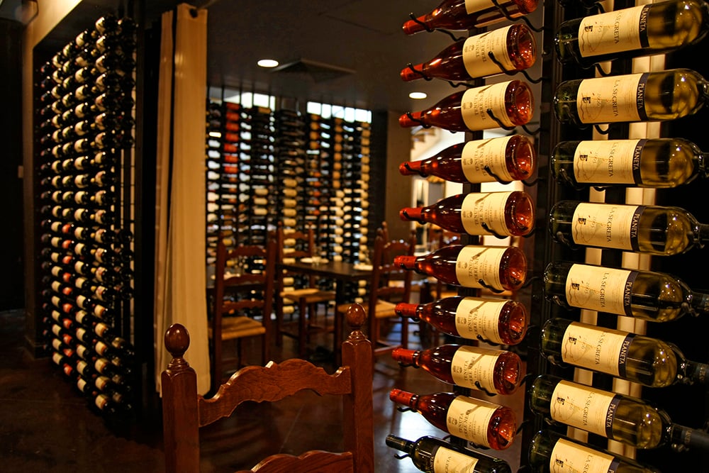 osterio marco inside the cellar