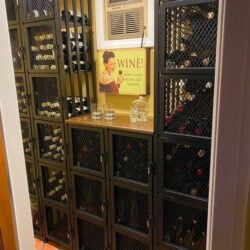 Case & Crate Locker 3 Metal Wine Storage