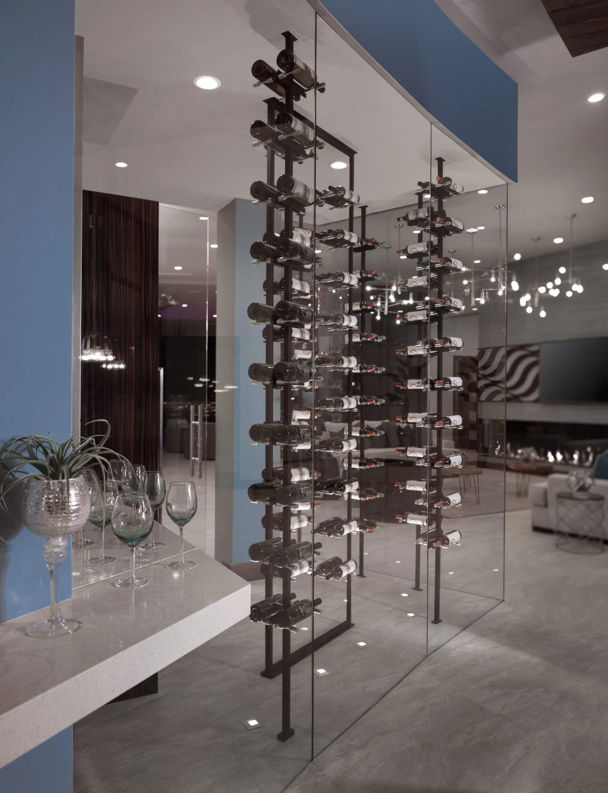 3 Inspiring Contemporary Wine Cellar Designs - VintageView