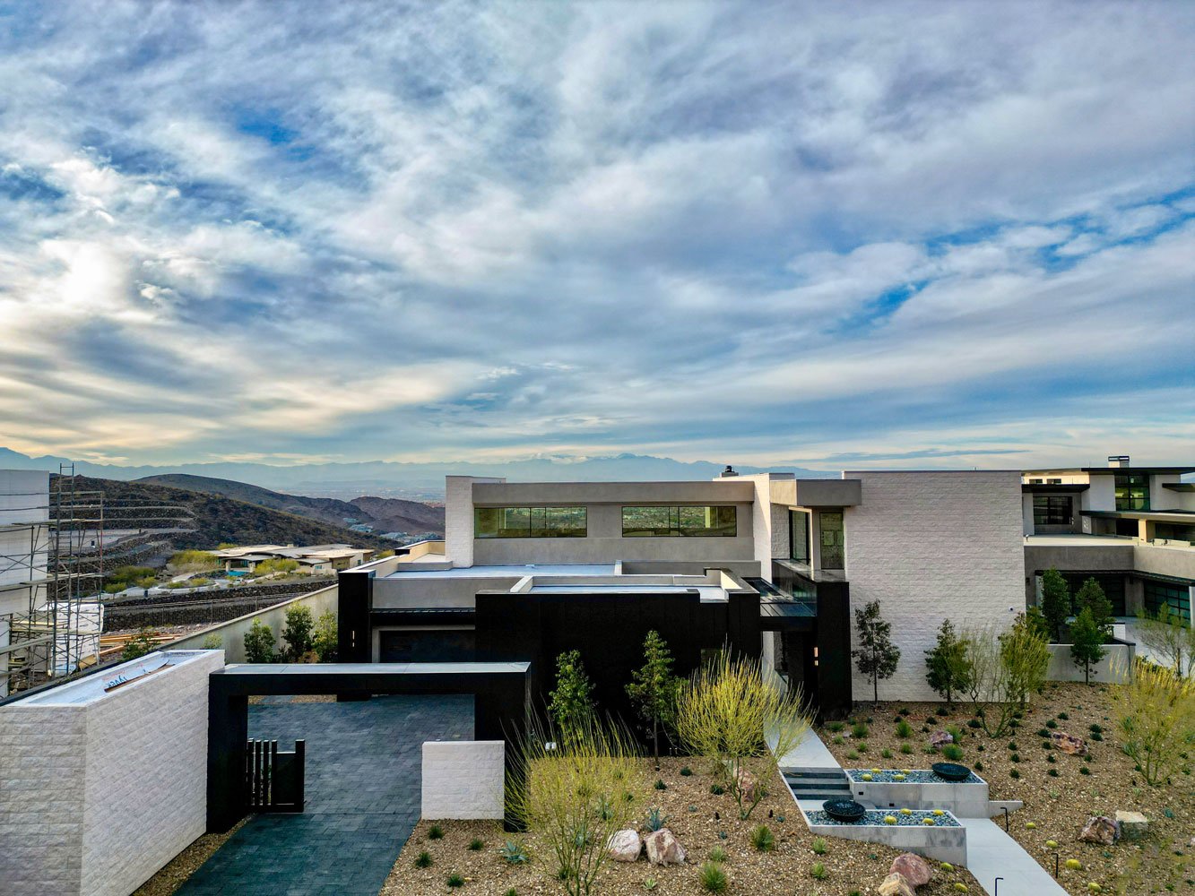 The exterior of The New American Home 2023 in Las Vegas.