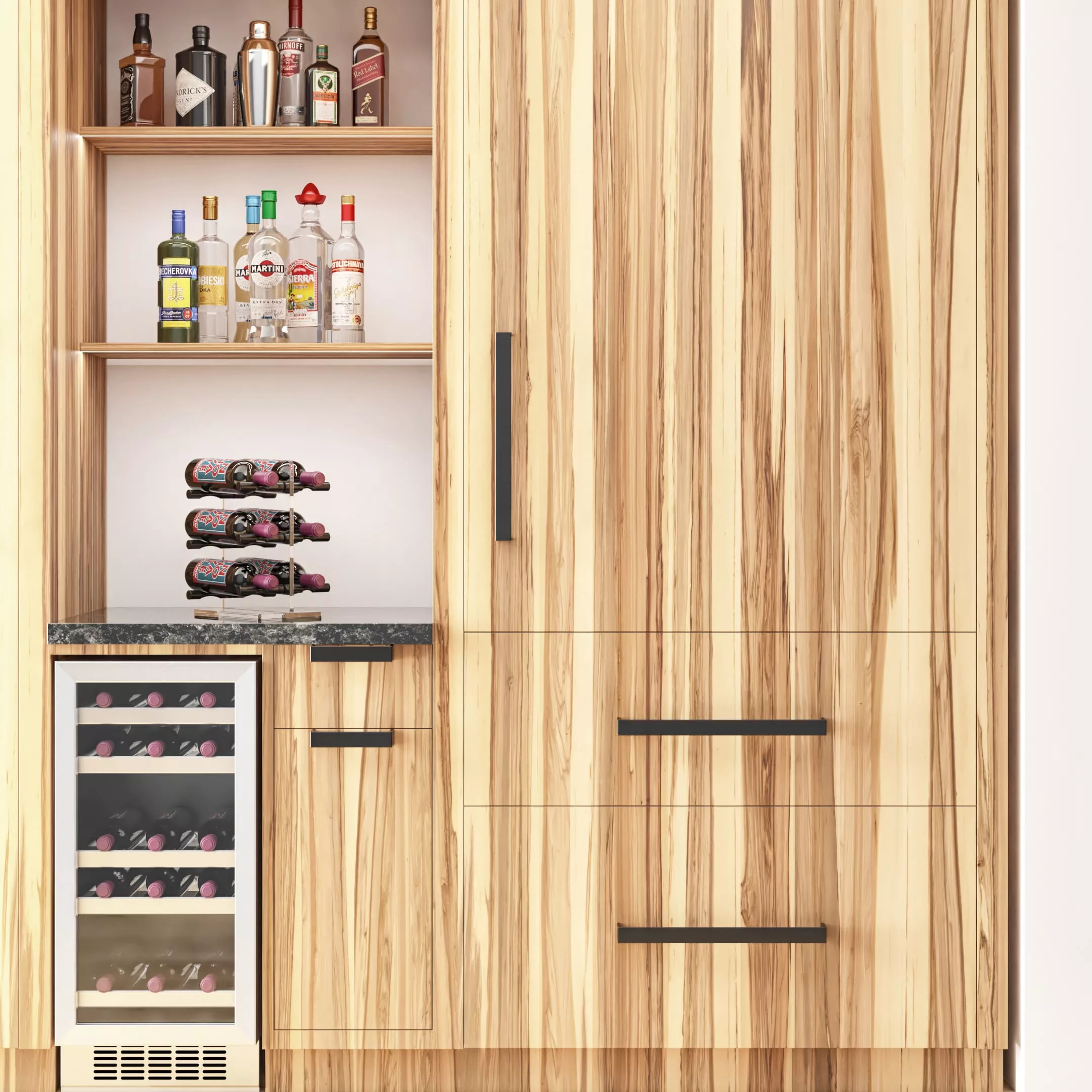 W Series Mini Tabletop Wine Rack