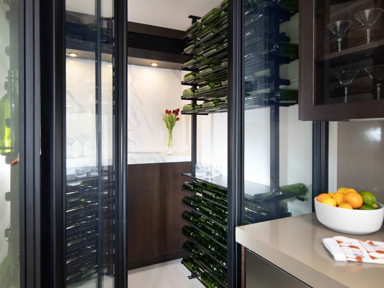 The New American Remodel 2022 Wine Cellar