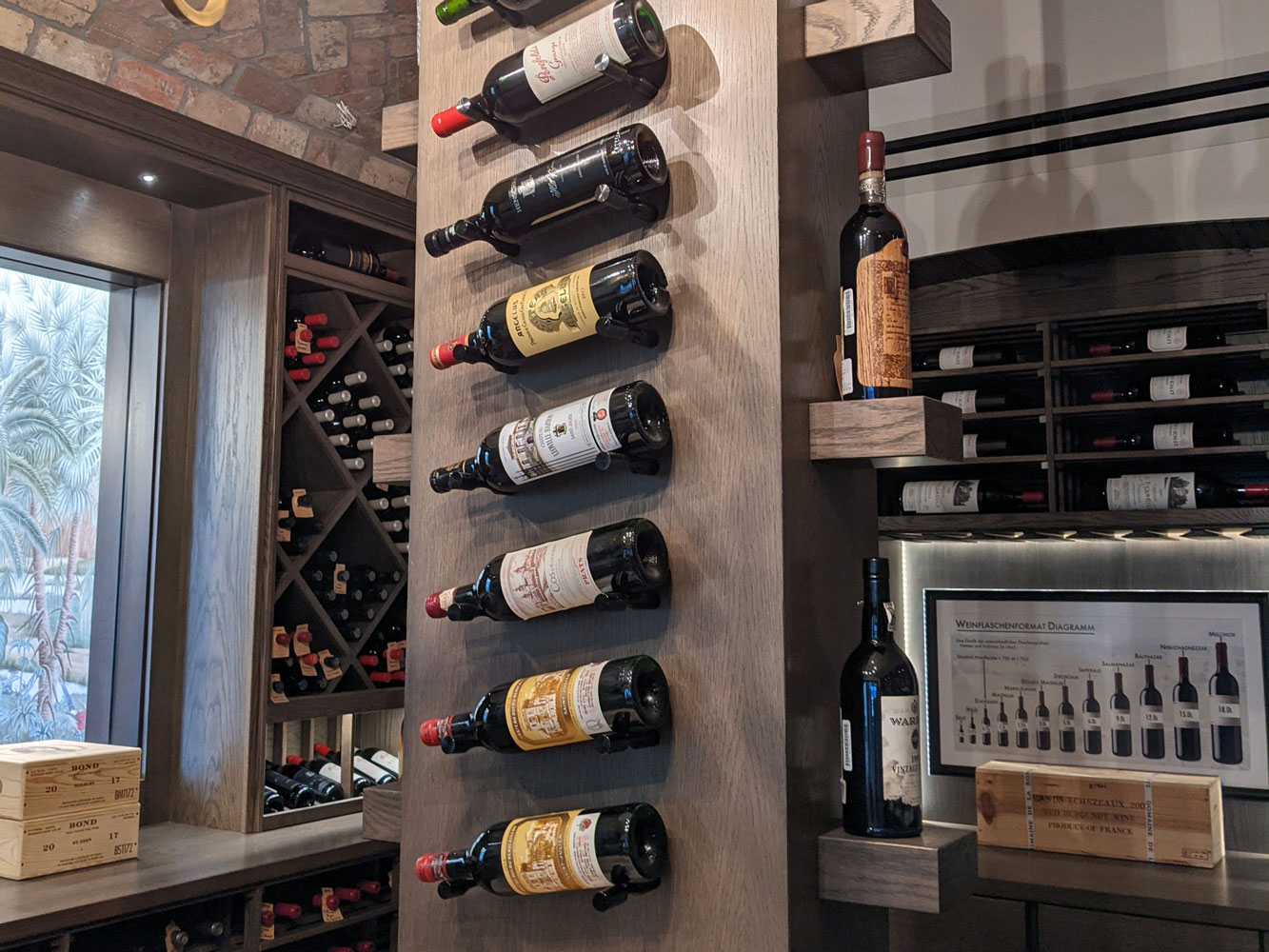 Example of Wellington Wine Cellars work