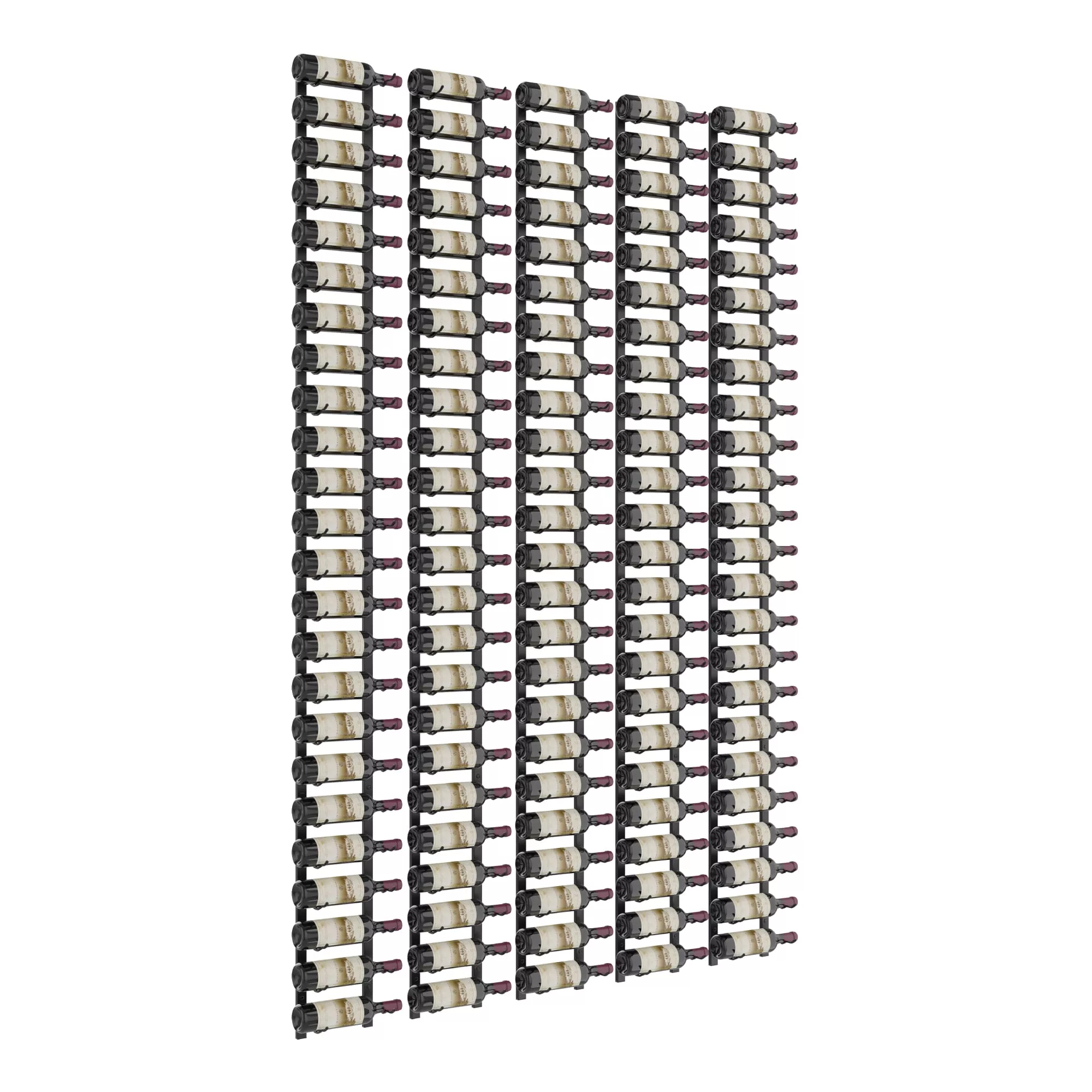 W Series Feature Wall 8 (wall mounted metal wine rack kit