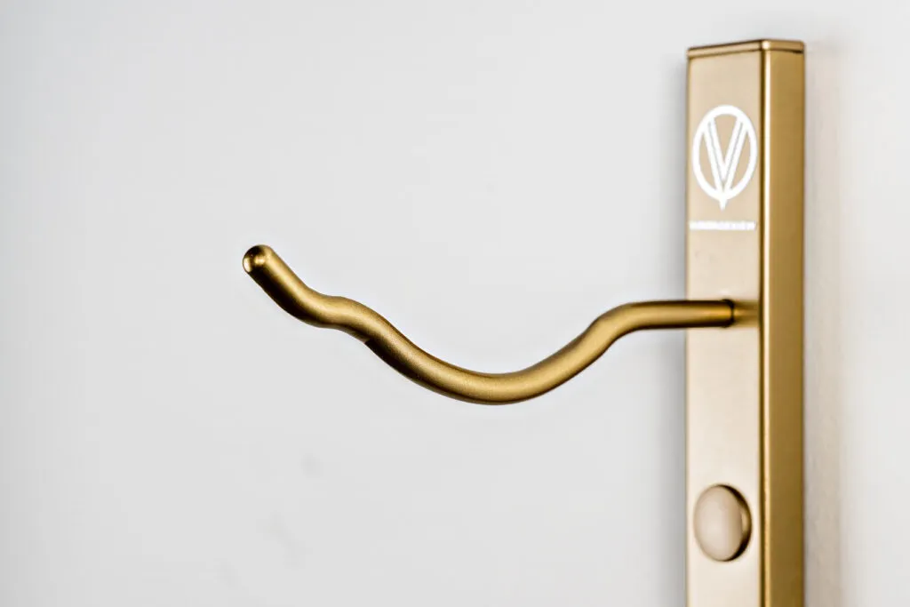 W Series Wine Rack finish close up - Golden Bronze in Luxe edition