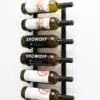 W Series Wine Rack 2 (wall mounted metal wine bottle storage)