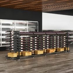 Evolution Island Display Wine Rack