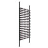 Evolution Single Sided Wine Wall Post Kit 10 3C (floor-to-ceiling wine rack system)